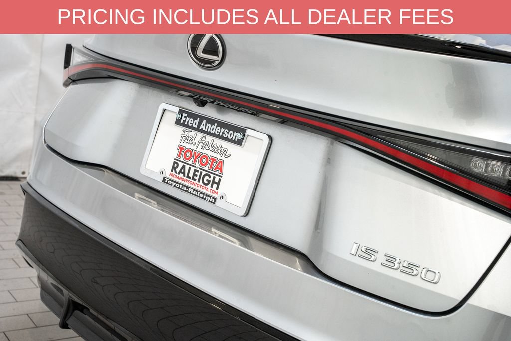 Used 2025 Lexus IS 350 F Sport w/ Accessory Package RWD image 8