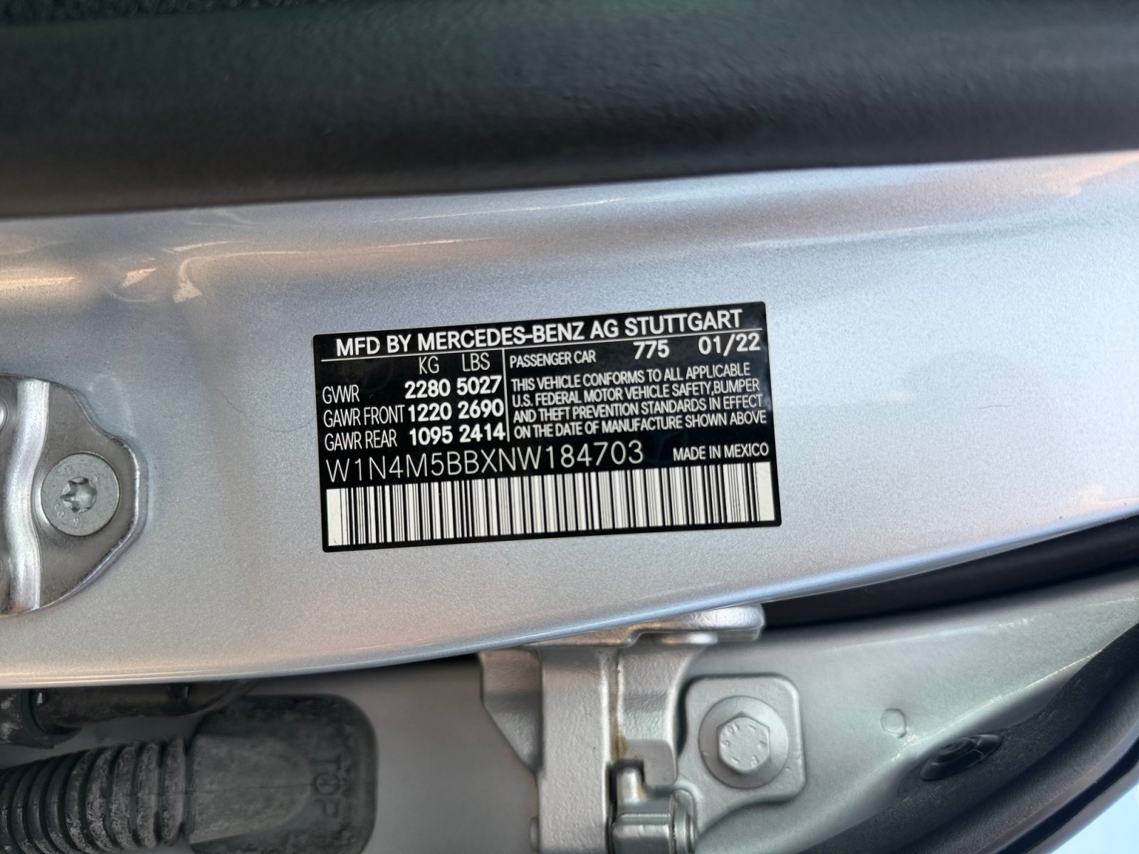 Used 2022 Mercedes-Benz GLB 35 AMG 4MATIC image 24