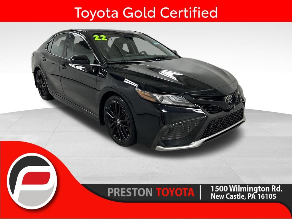 Certified 2022 Toyota Camry XSE w/ Navigation Package