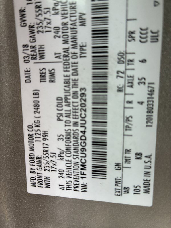 Used 2018 Ford Escape SE image 19