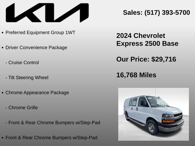 Used 2024 Chevrolet Express 2500 w/ Driver Convenience Package image 5
