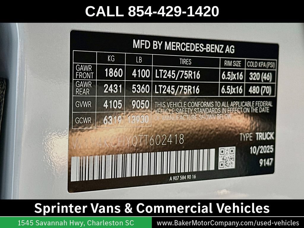 New 2026 Mercedes-Benz Sprinter 2500 image 32