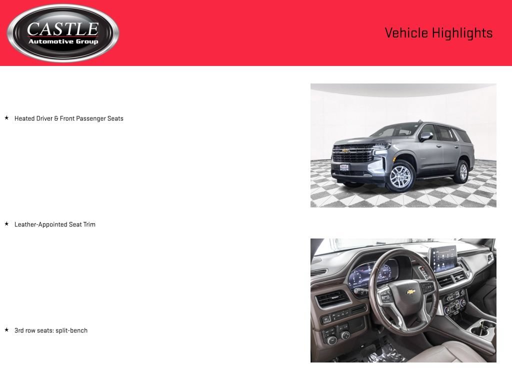 Certified 2022 Chevrolet Tahoe LT AWD/4WD image 12