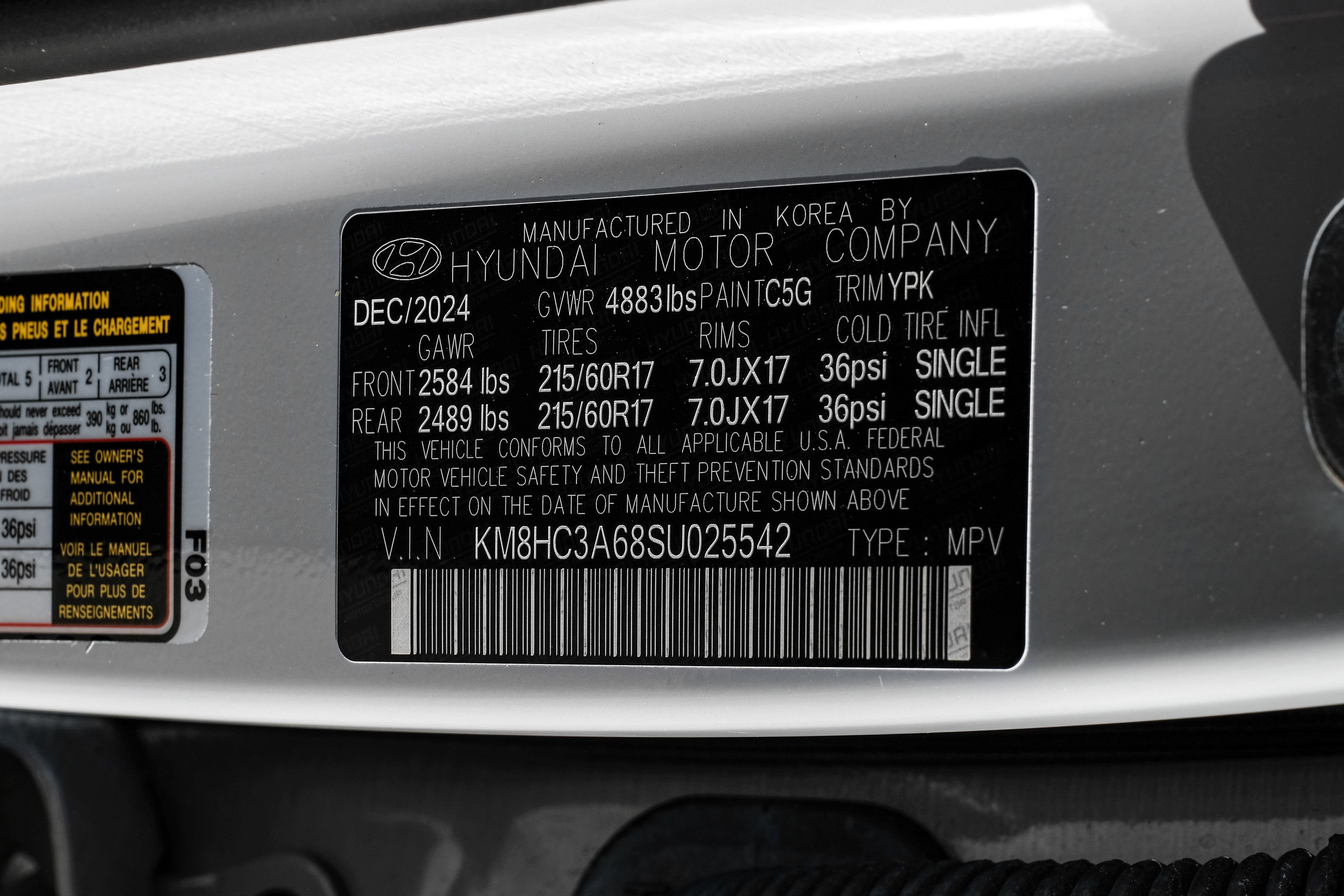 Used 2025 Hyundai Kona SEL FWD image 52