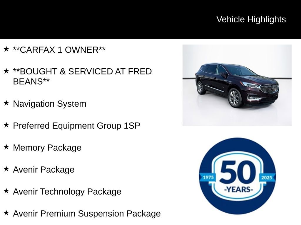 Used 2021 Buick Enclave Avenir w/ Avenir Technology Package AWD/4WD image 7