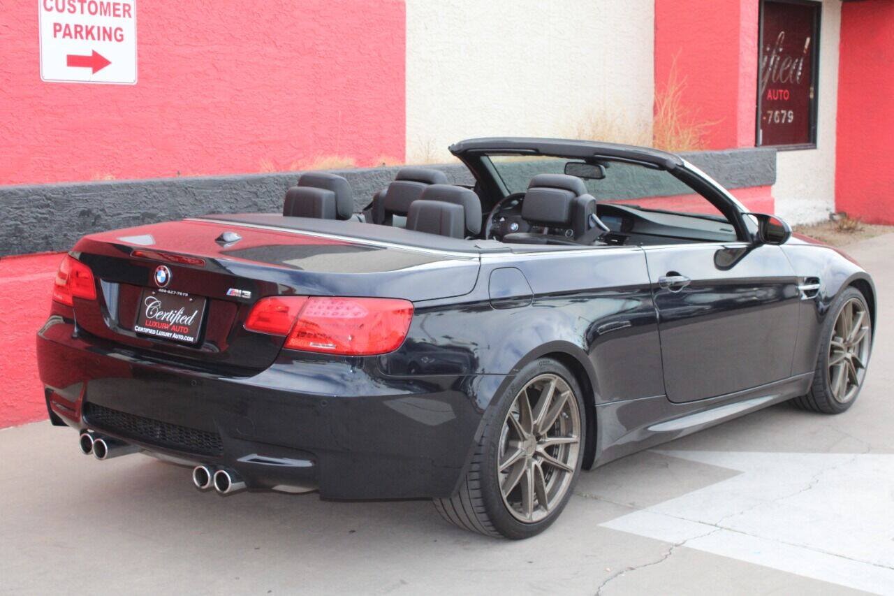 Used 2012 BMW M3 Convertible w/ Premium Pkg RWD image 6