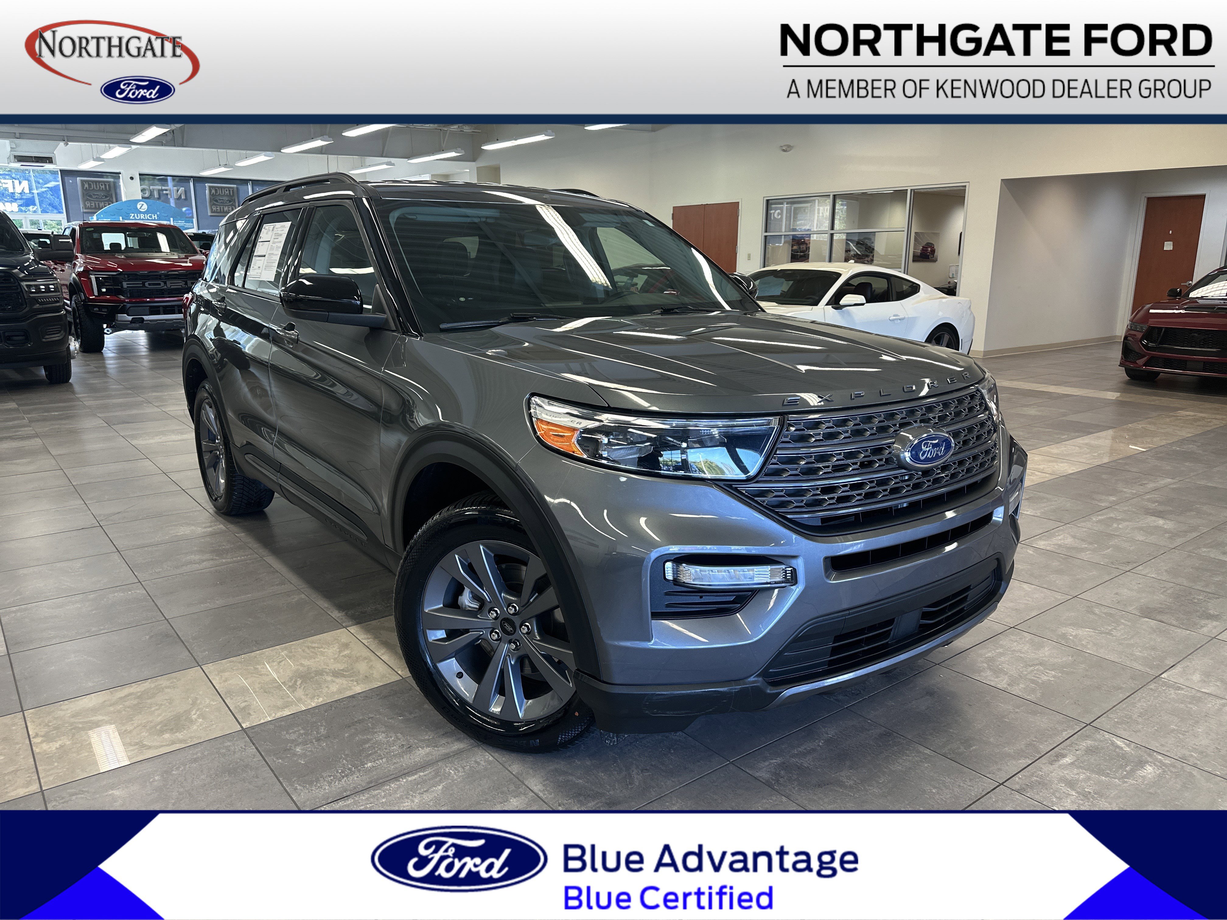 Certified 2022 Ford Explorer XLT w/ Equipment Group 202A image 1