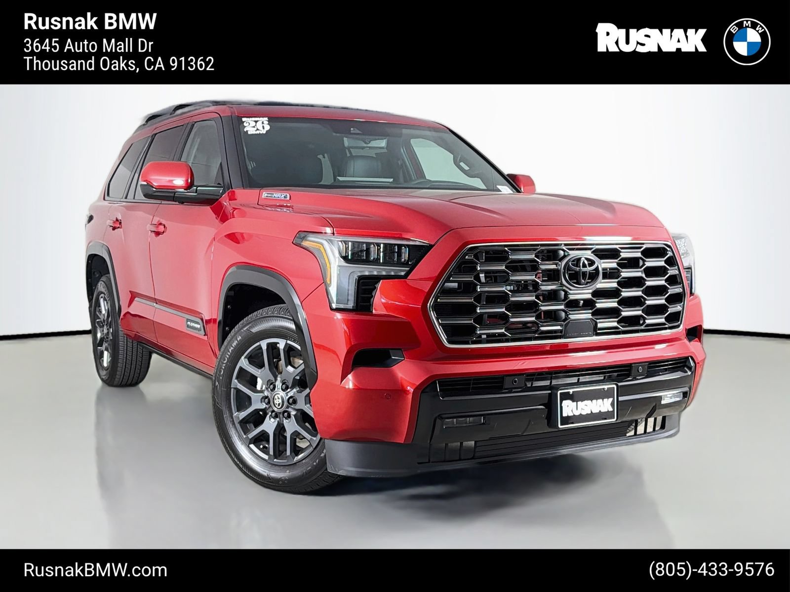 Used 2026 Toyota Sequoia Platinum w/ Tow Technology Package AWD/4WD image 1