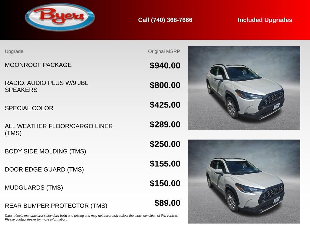 Used 2024 Toyota Corolla Cross LE w/ Moonroof Package AWD/4WD image 5