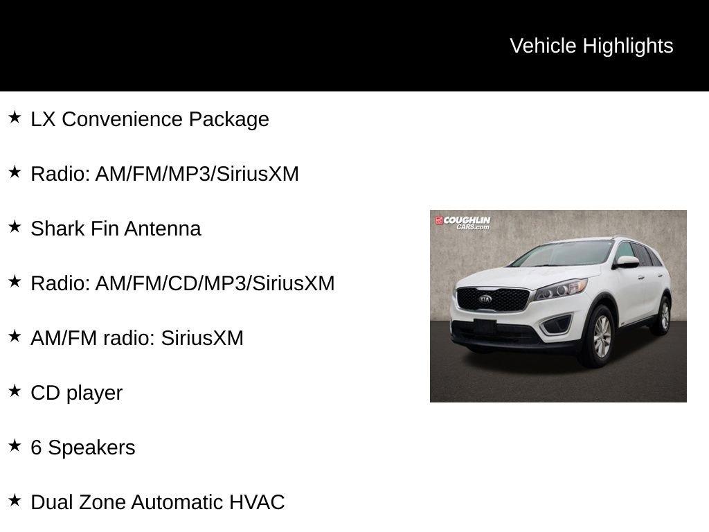 Used 2017 Kia Sorento LX w/ LX Convenience Package image 2