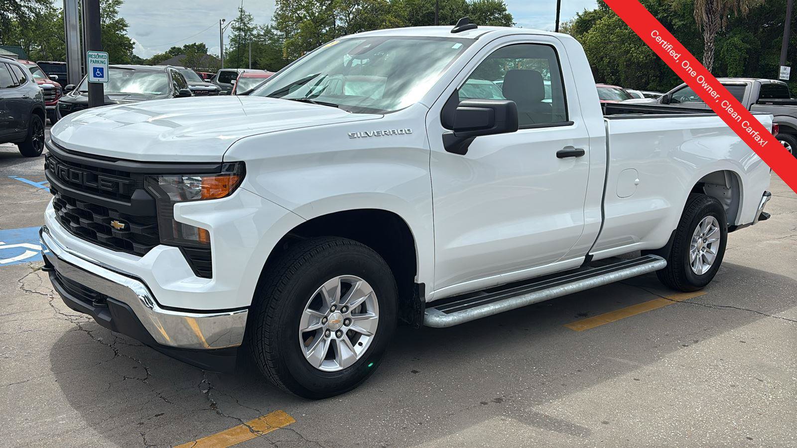 Certified 2025 Chevrolet Silverado 1500 W/T RWD image 3