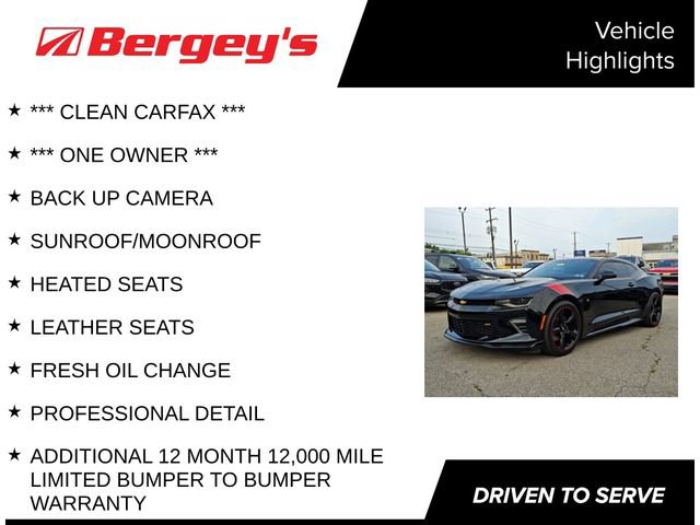 Certified 2017 Chevrolet Camaro SS RWD image 4