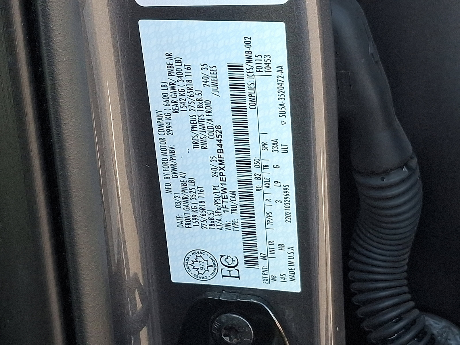 Used 2021 Ford F150 Lariat w/ Equipment Group 502A High image 27