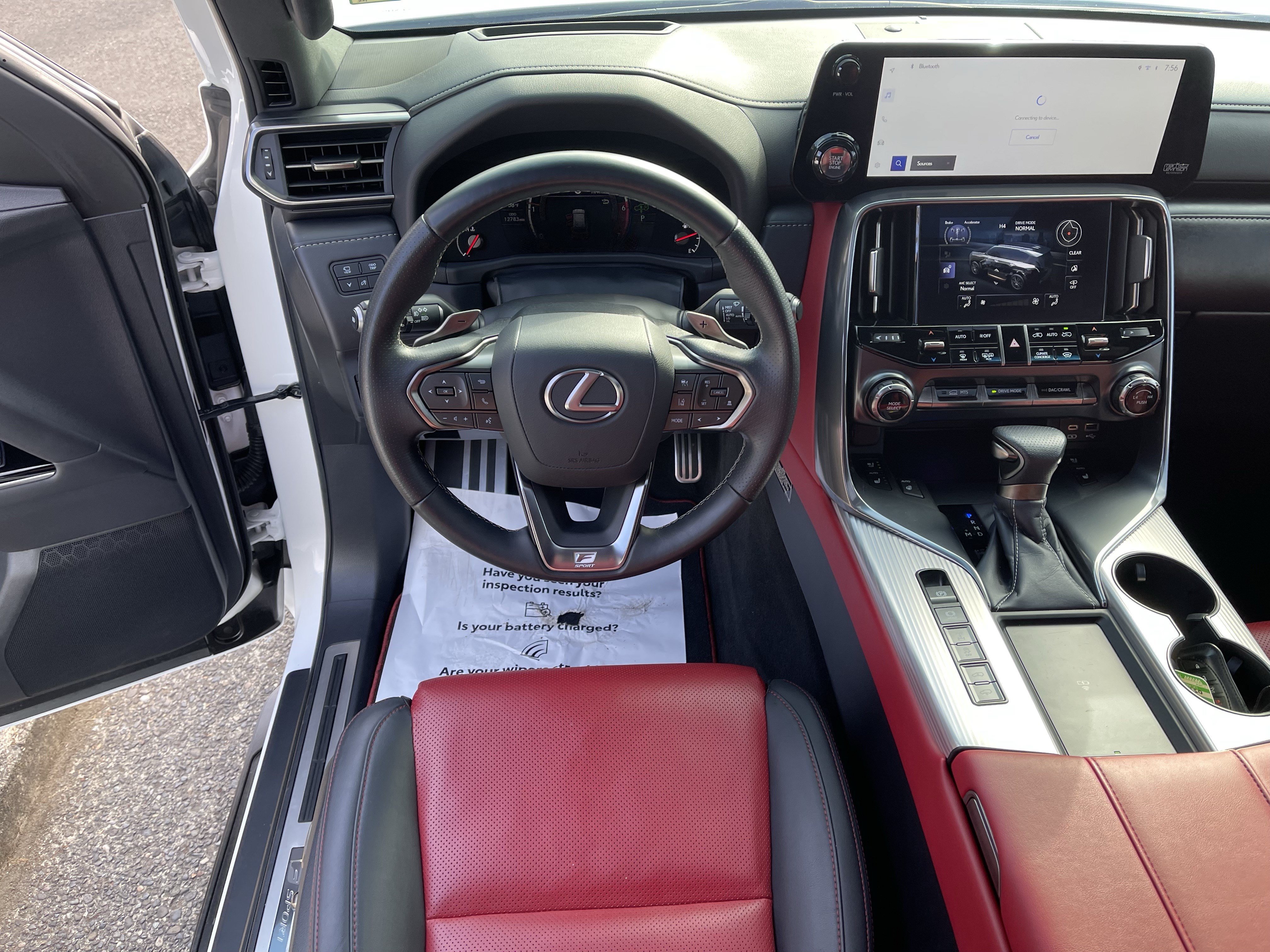 Used 2024 Lexus LX 600 F Sport AWD/4WD image 12