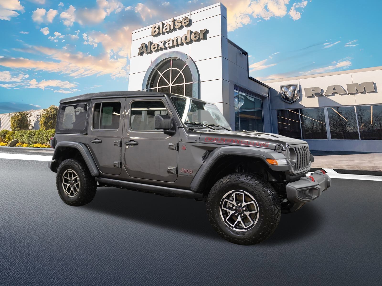 Certified 2024 Jeep Wrangler Unlimited Rubicon w/ Technology Group