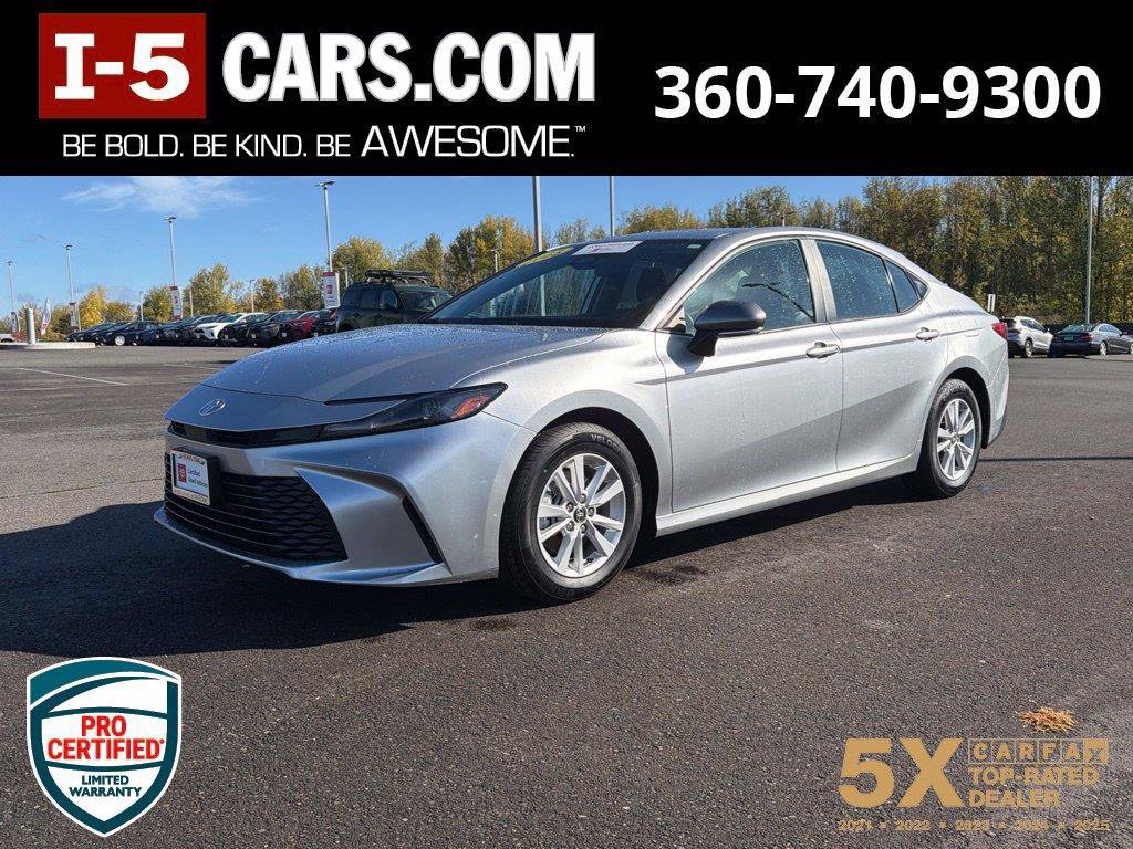 Used 2025 Toyota Camry LE FWD image 1