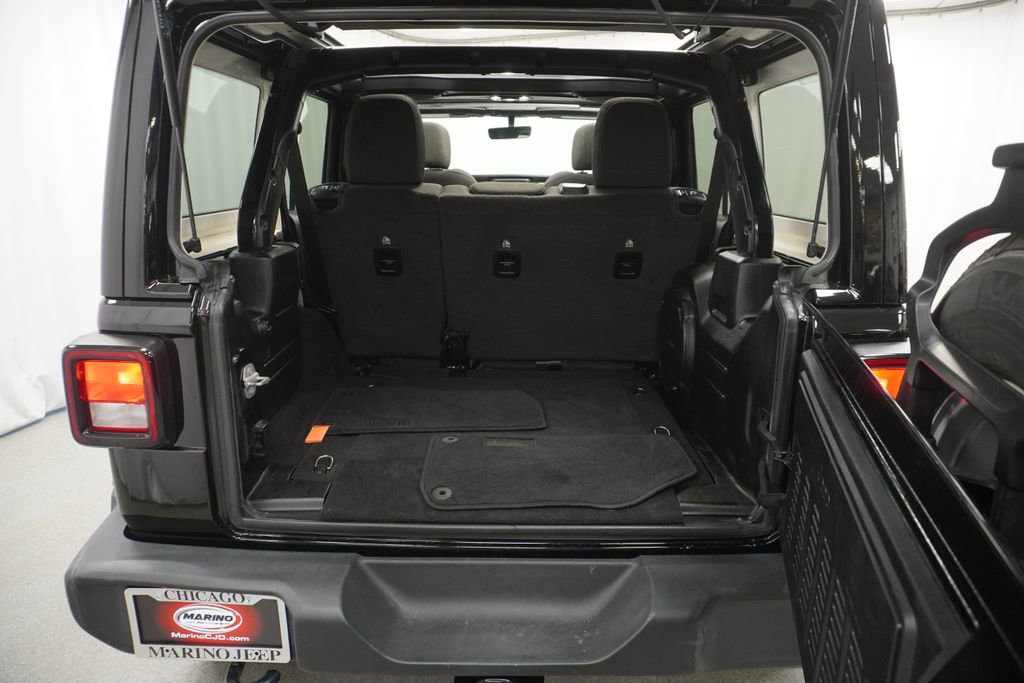Certified 2021 Jeep Wrangler Unlimited Sport w/ Sun And Sound Package AWD/4WD image 44