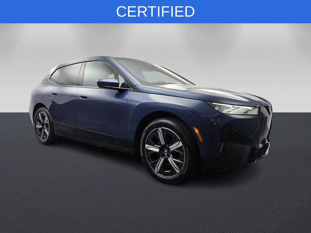 Certified 2024 BMW iX xDrive50 w/ Sport Package