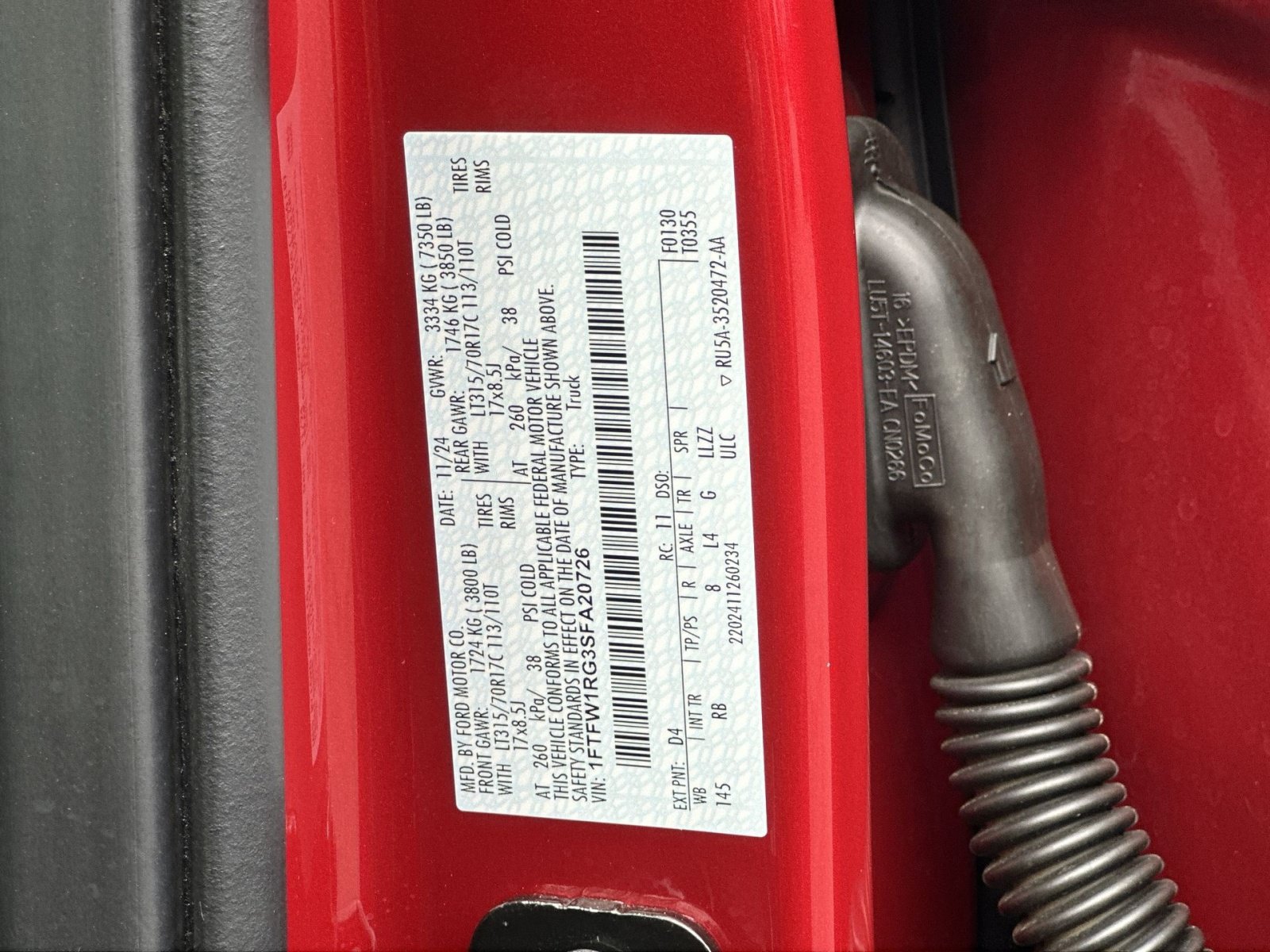 Certified 2025 Ford F150 Raptor AWD/4WD image 29