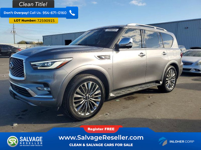 Used 2019 INFINITI QX80 Luxe w/ 22" Wheel Package image 1