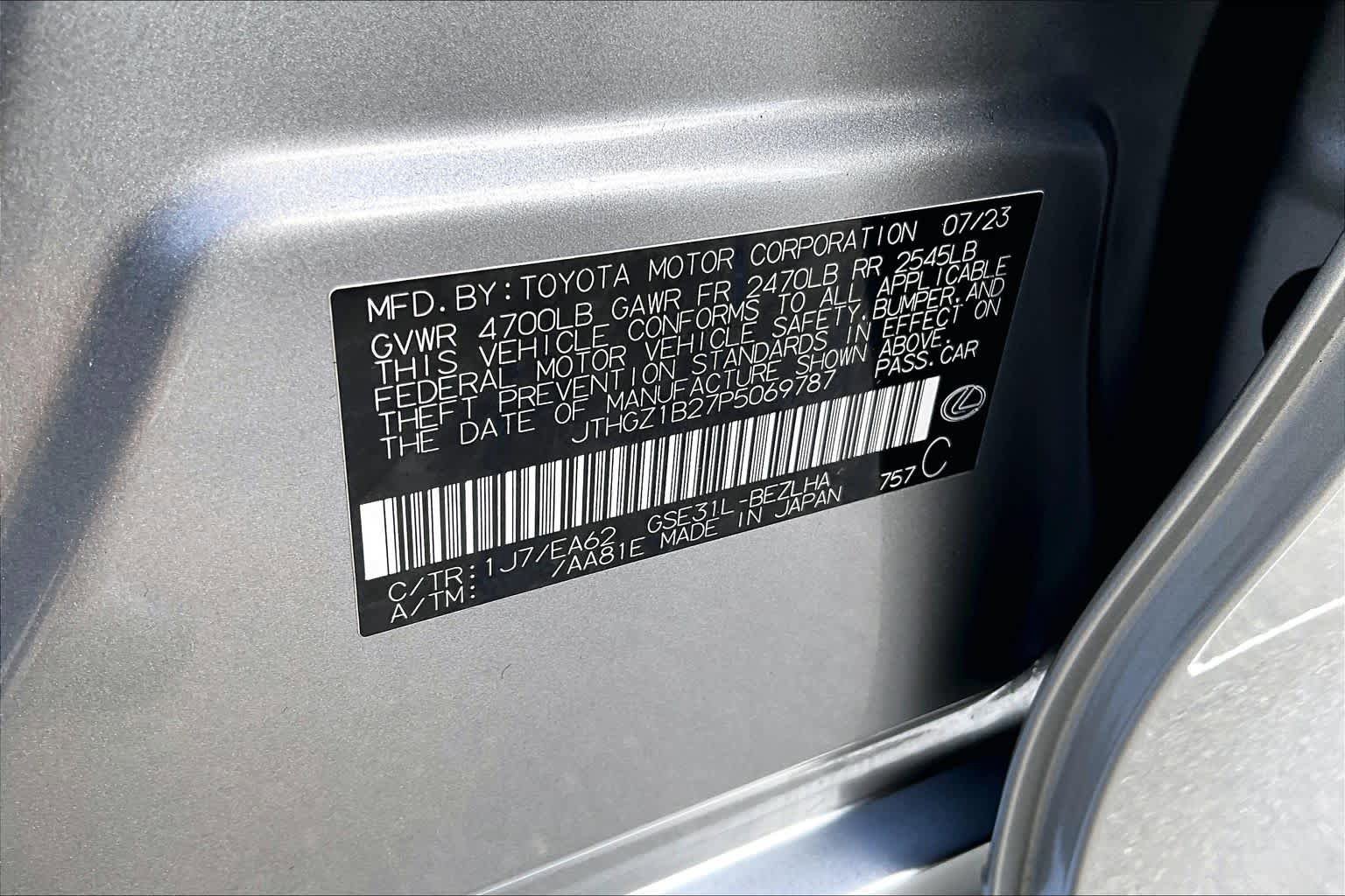 Certified 2023 Lexus IS 350 F Sport w/ Navigation Package RWD image 35