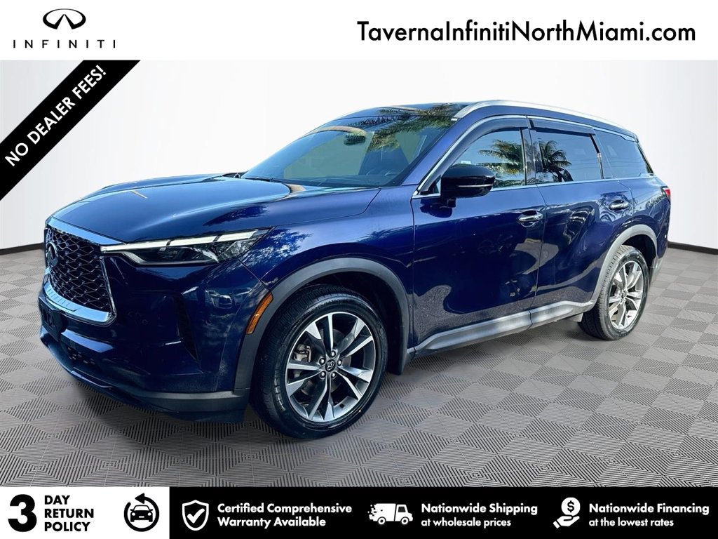Certified 2023 INFINITI QX60 Luxe w/ Vision Package AWD/4WD image 1