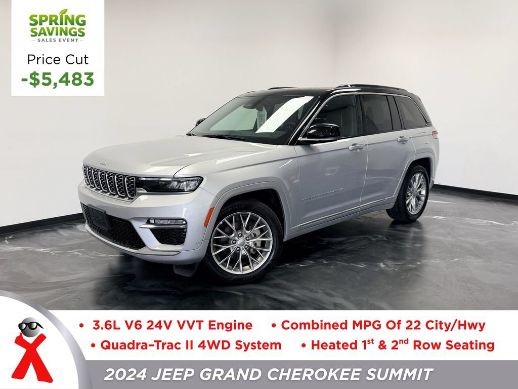 Used 2024 Jeep Grand Cherokee Summit AWD/4WD image 1