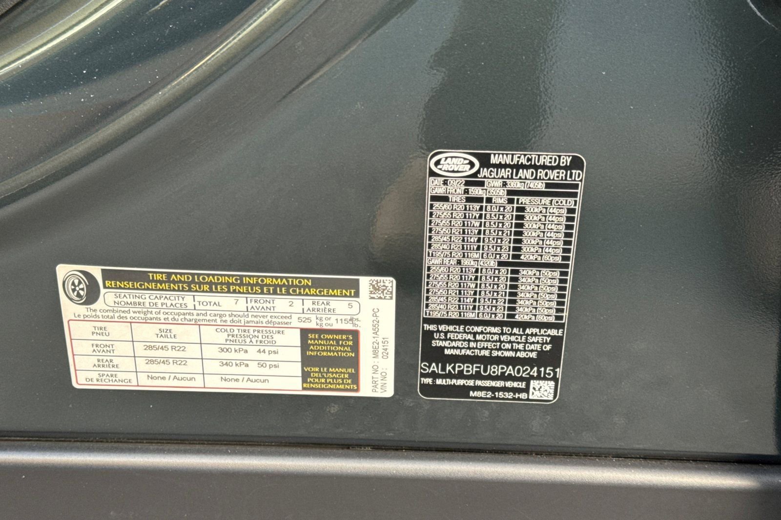 Certified 2023 Land Rover Range Rover Long Wheelbase SE image 35