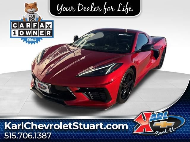 Certified 2025 Chevrolet Corvette Stingray Premium Conv w/ 3LT image 1