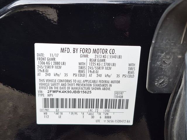 Used 2018 Ford Edge Titanium AWD/4WD image 14