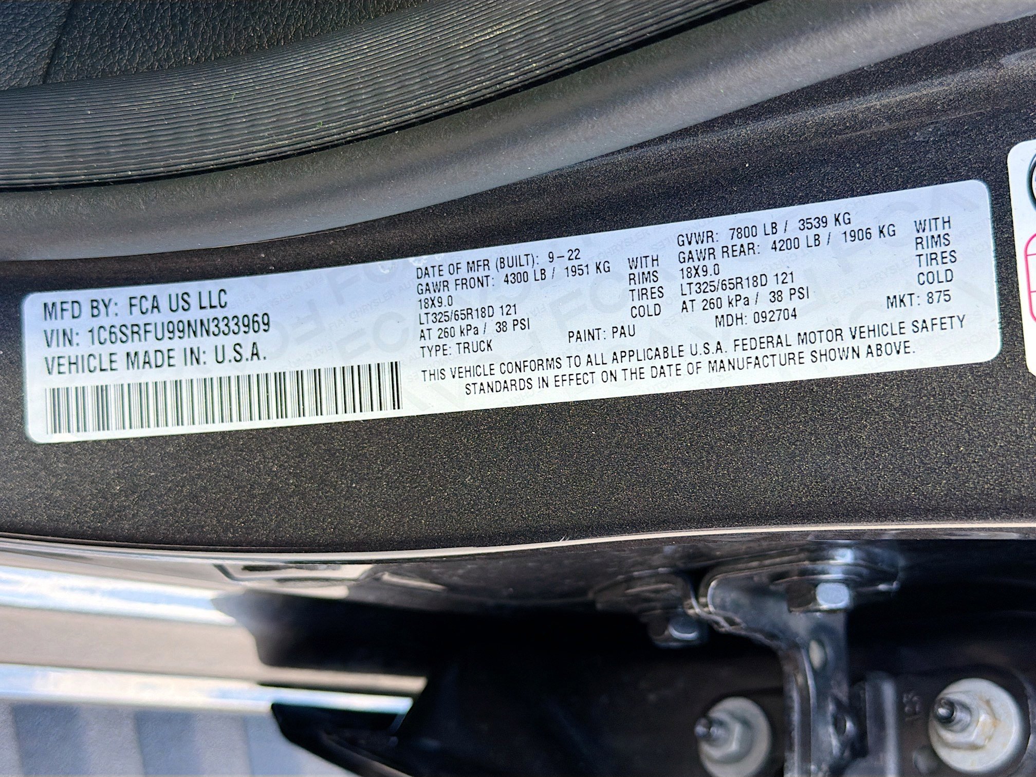 Used 2022 RAM 1500 TRX w/ TRX Level 2 Equipment Group image 44