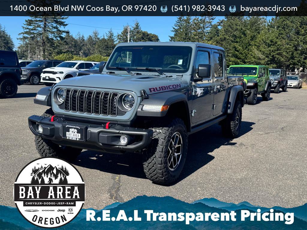 New 2026 Jeep Gladiator Rubicon w/ Steel Bumper Group