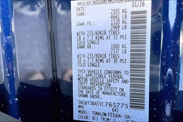 New 2026 Nissan Rogue SV image 16