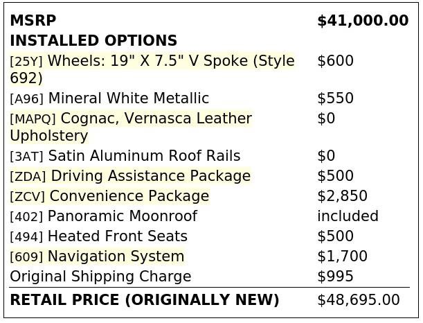 Used 2019 BMW X3 sDrive30i w/ Convenience Package RWD image 4