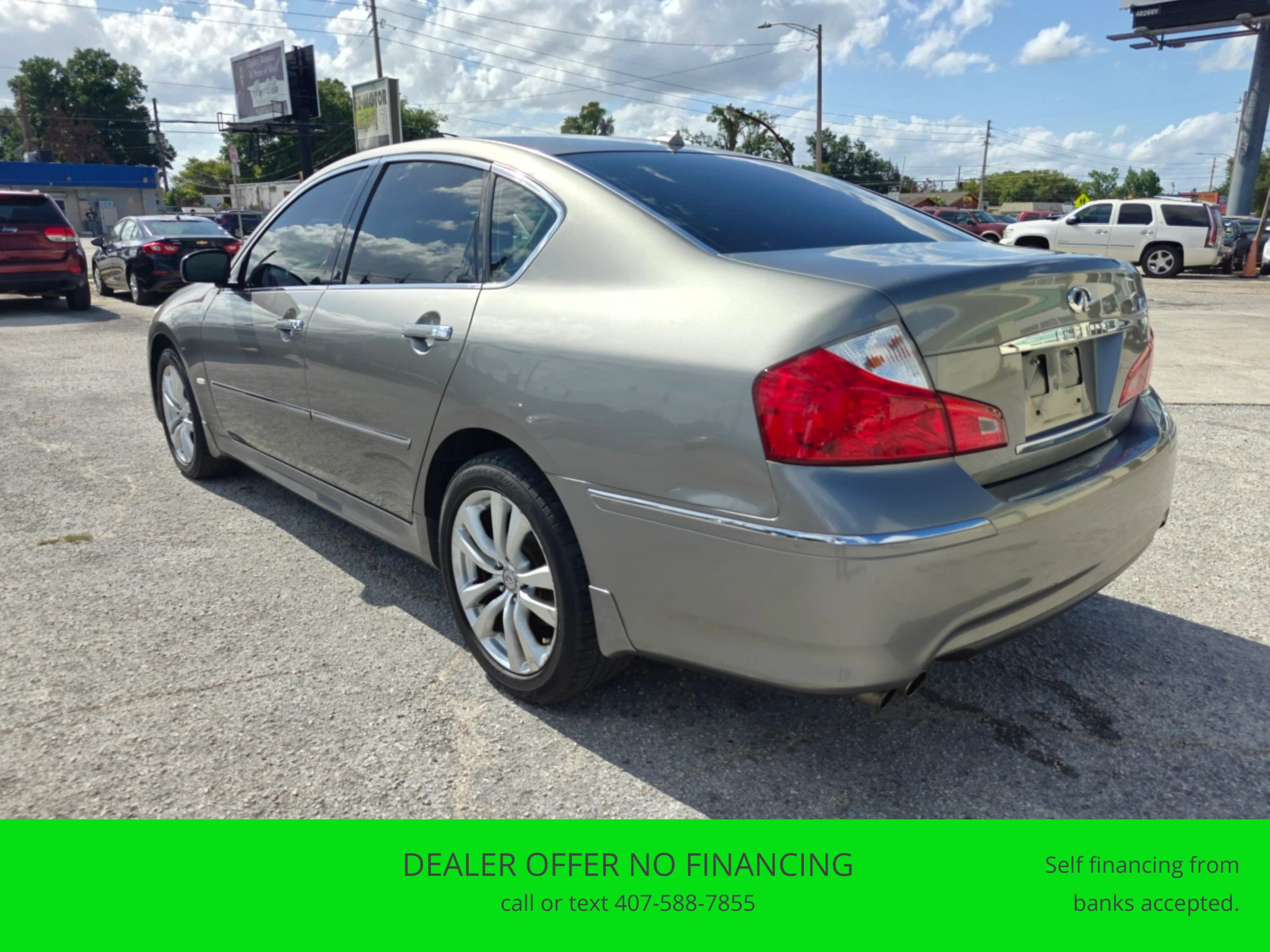 Used 2008 INFINITI M35 x w/ Technology Pkg AWD/4WD image 3