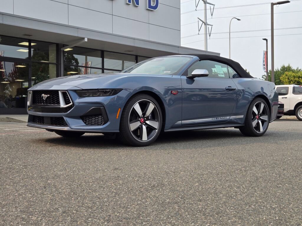 New 2025 Ford Mustang GT Premium w/ 60th Anniversary Package
