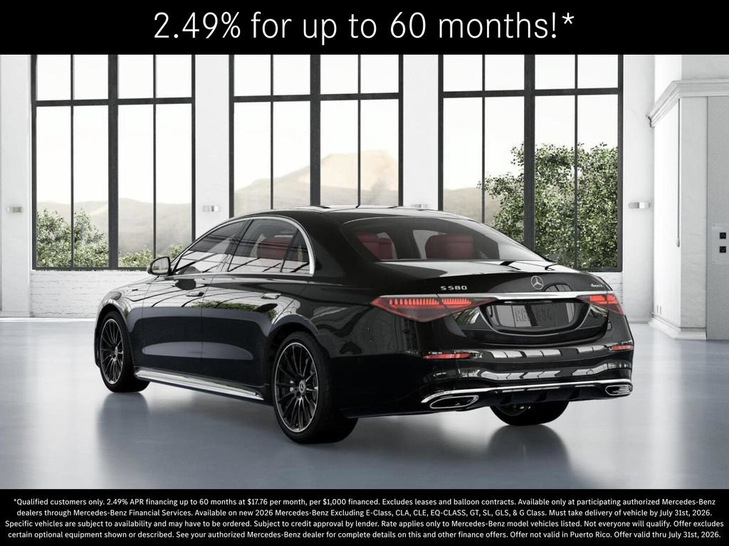 New 2026 Mercedes-Benz S 580 4MATIC Sedan image 28