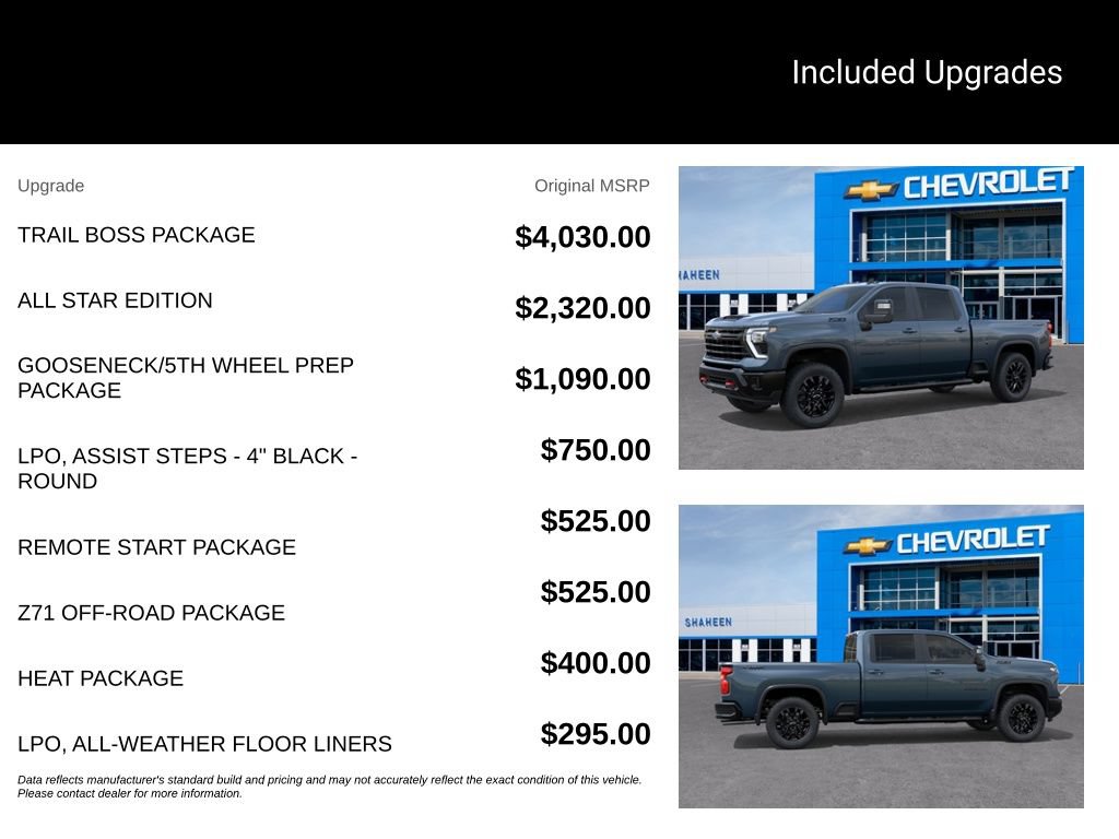 New 2026 Chevrolet Silverado 2500 LT w/ Trail Boss Package AWD/4WD image 5