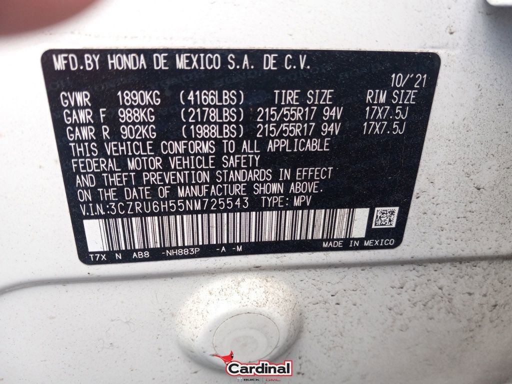 Used 2022 Honda HR-V EX image 37