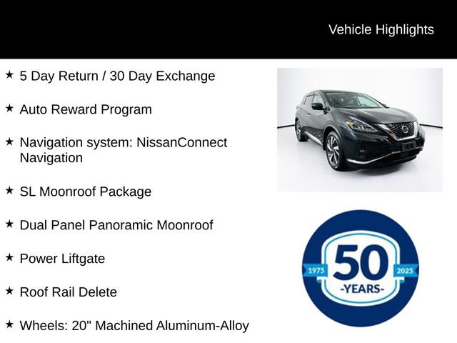 Used 2022 Nissan Murano SL w/ SL Moonroof Package AWD/4WD image 8