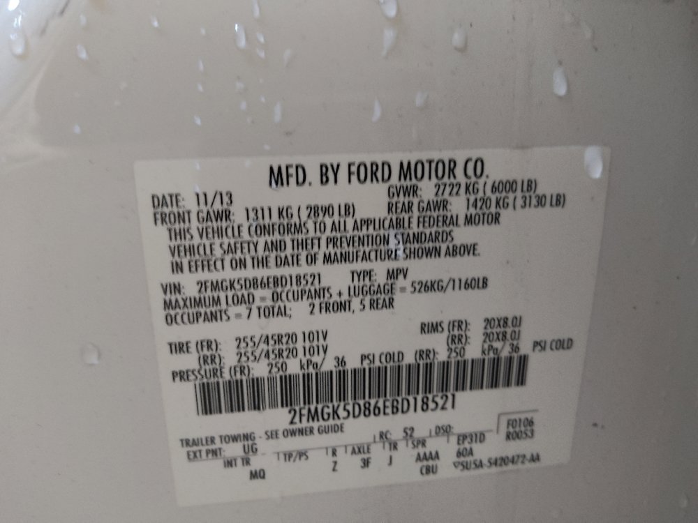Used 2014 Ford Flex Limited w/ Equipment Group 301A FWD image 33