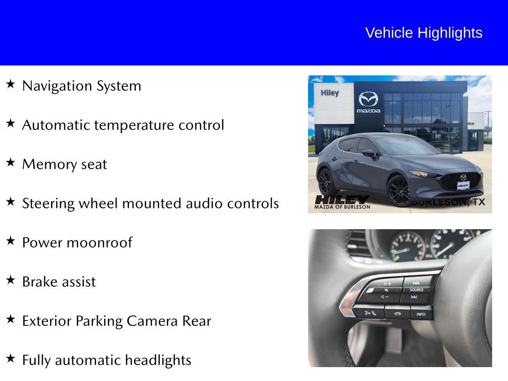Certified 2025 MAZDA MAZDA3 Carbon image 10