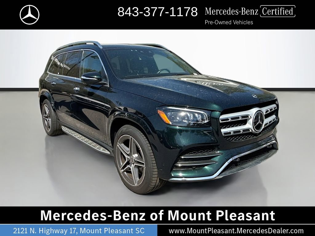Used 2023 Mercedes-Benz GLS 450 4MATIC w/ AMG Line Exterior image 3