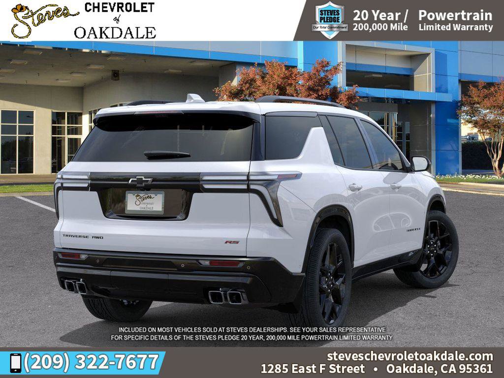 New 2026 Chevrolet Traverse RS w/ LPO, Floor Liner Package image 4