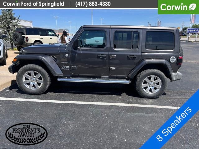 Used 2019 Jeep Wrangler Unlimited Sahara w/ LED Lighting Group image 8