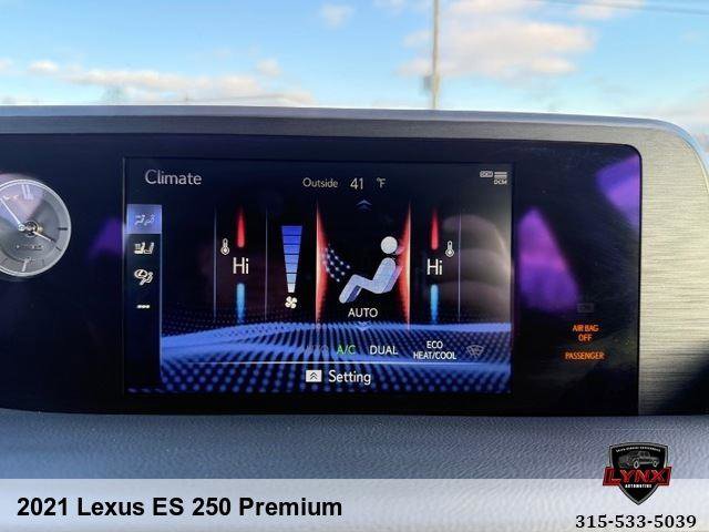Used 2021 Lexus ES 250 w/ Premium Package image 25