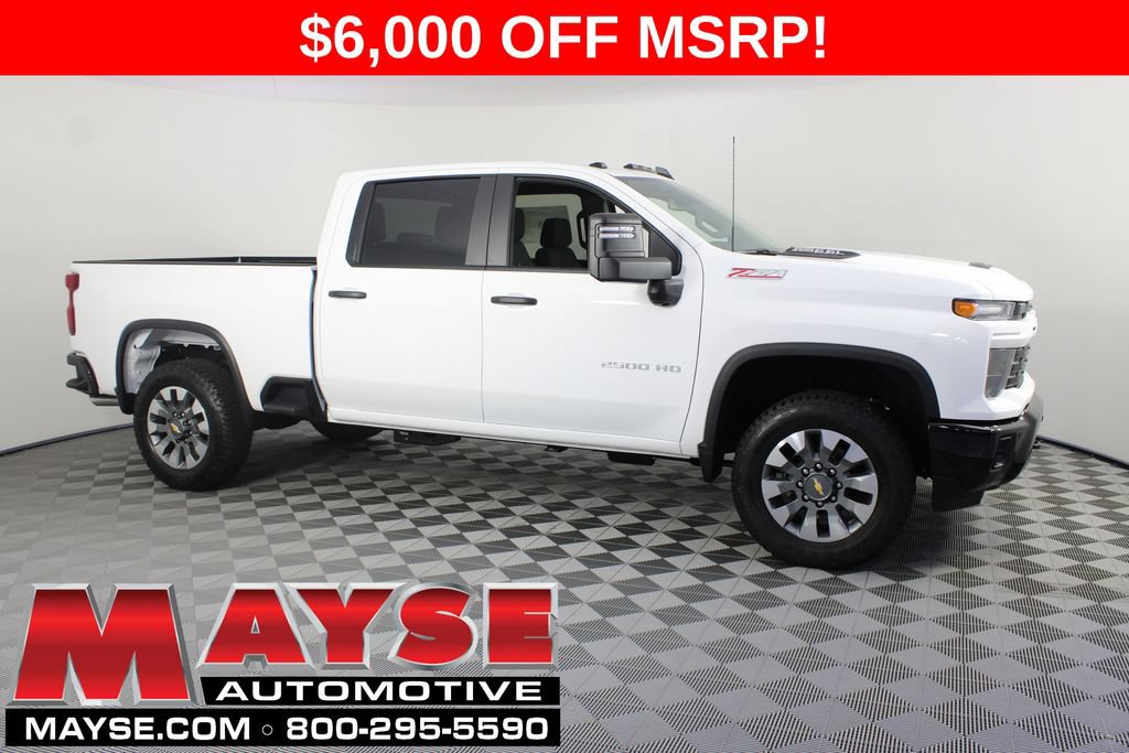 New 2026 Chevrolet Silverado 2500 Custom w/ Custom Value Package
