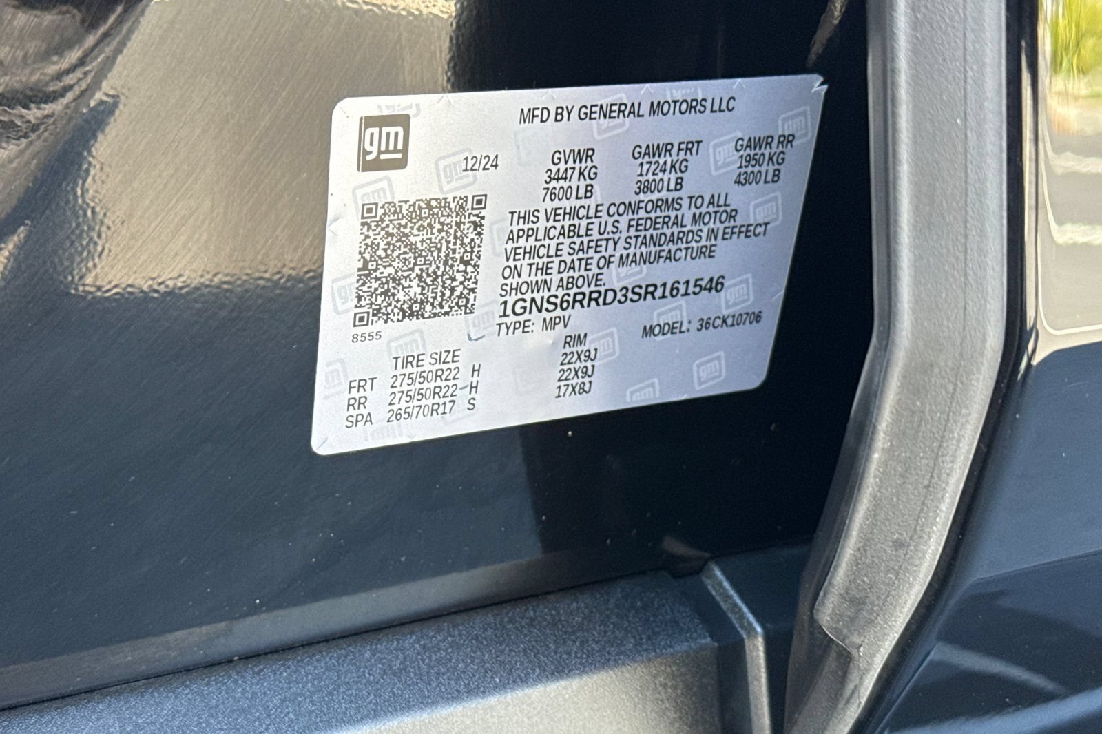 Used 2025 Chevrolet Tahoe RST AWD/4WD image 44