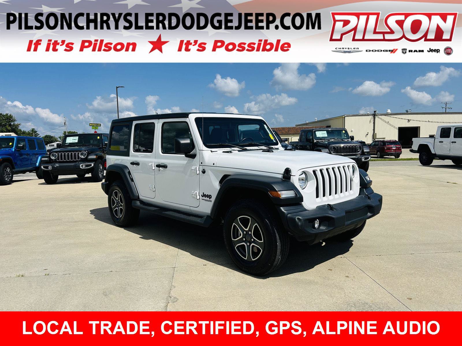 Used 2022 Jeep Wrangler Unlimited Sport