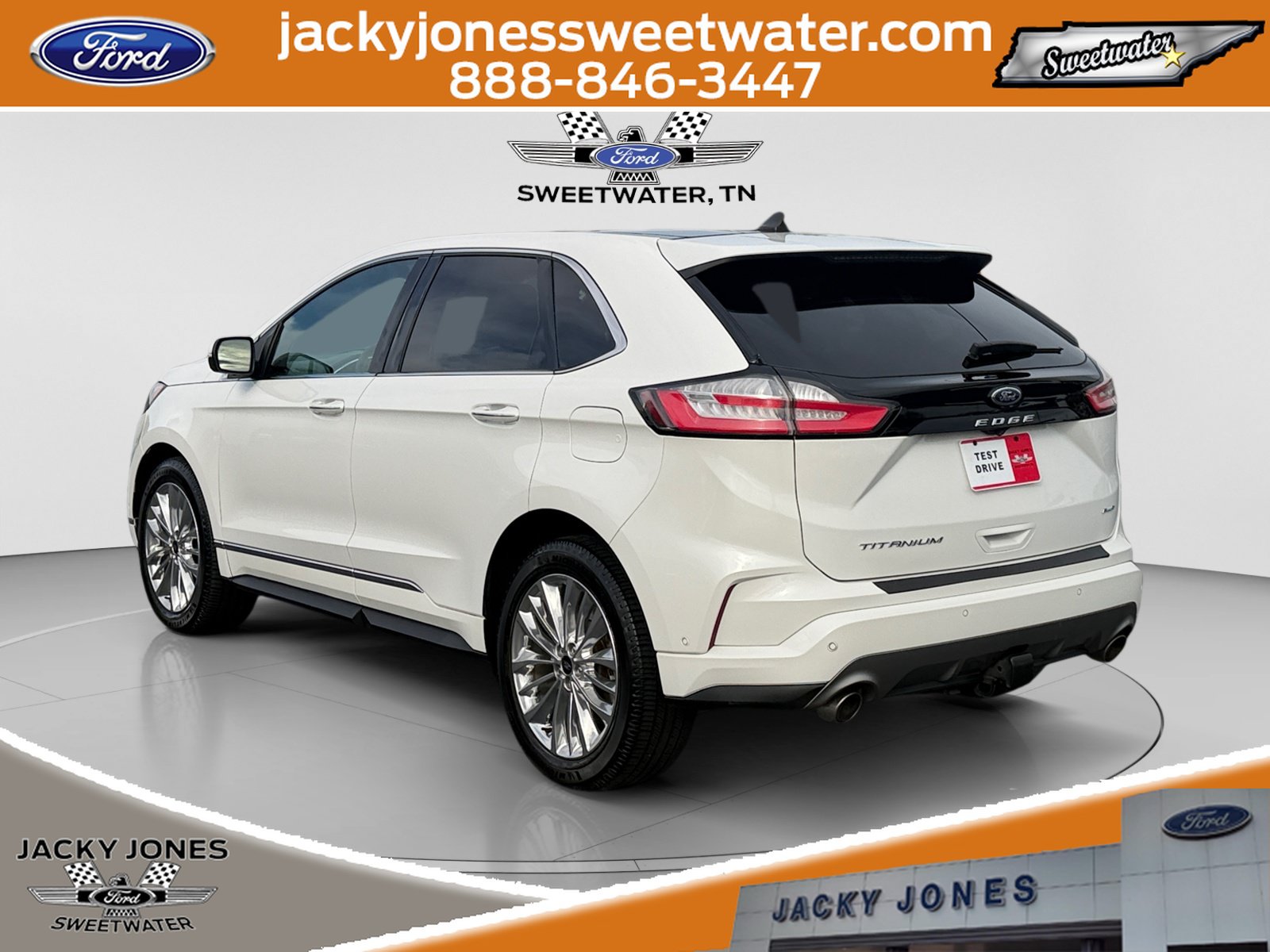 Certified 2021 Ford Edge Titanium w/ Equipment Group 301A AWD/4WD image 3